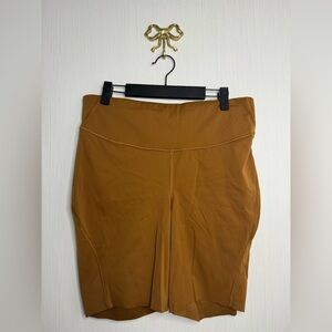 Lululemon Shorts. Brown/Gold. Size 14. No flaws!